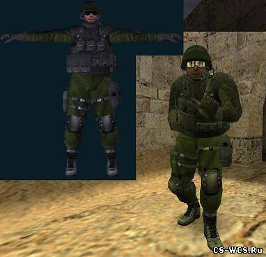 Israeli Defense Commandos SAS для cs 1.6