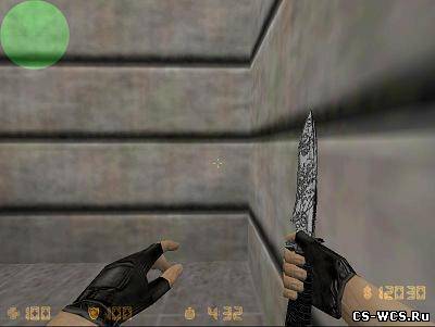 Shine-White-Vector Knife для cs 1.6