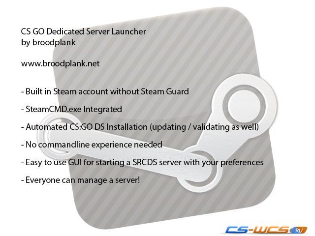 CS:GO Dedicated Server Launcher
