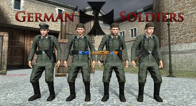 модели German Soldiers для CS:S