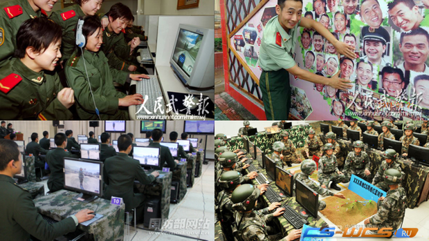 Военная полиция Китая тренируется, играя в Counter-Strike